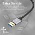 Promate ezHub-7 , 7 in 1 Aluminium Alloy Powered USB Hub 7 USB 3.0 Ports USB-C Adaptor 5Gbps Transfer Rate Data & Charge